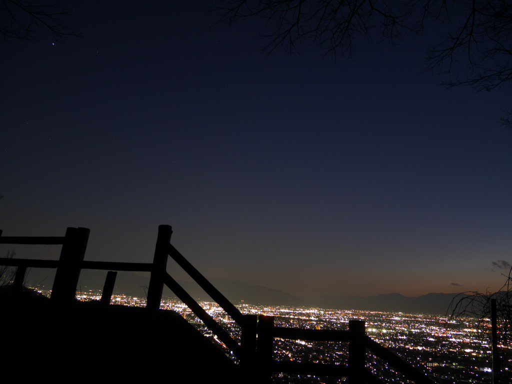 山梨県夜景 山梨県夜景