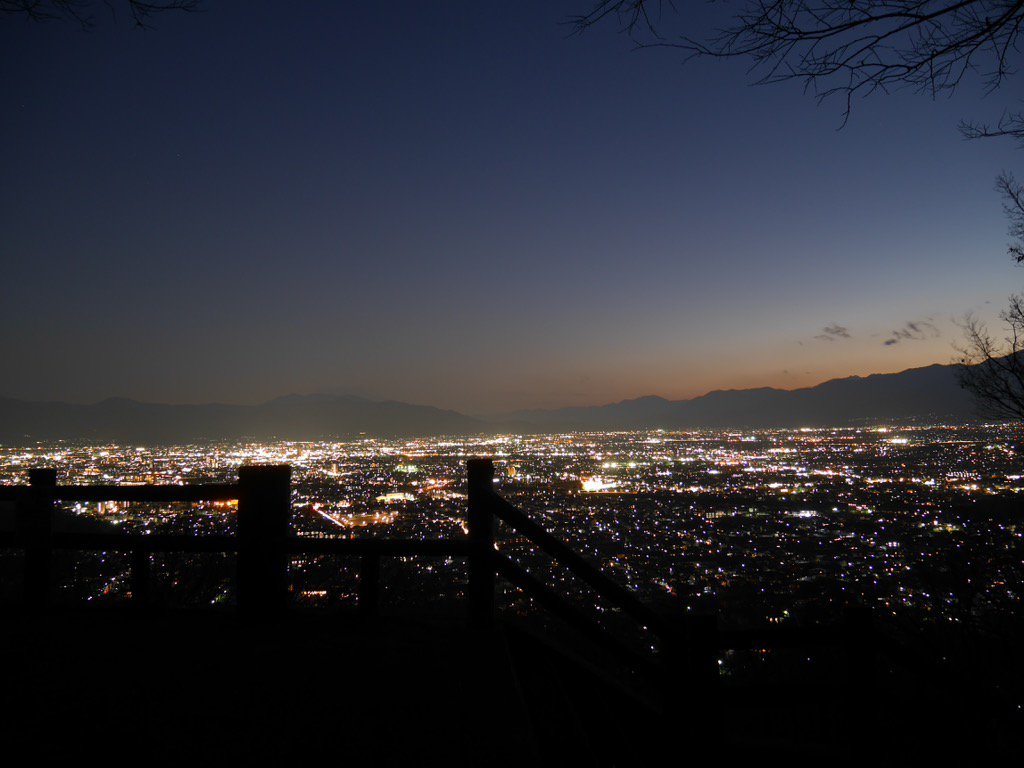 山梨県夜景 山梨県夜景