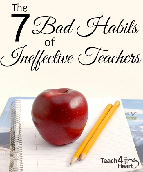 WeAreTeachers's tweet photo. Great reminder! 7 Bad Habits of Ineffective Teachers: https://t.co/9ygIIBdEOB #teachers #edchat https://t.co/Fuwr5OWhmO