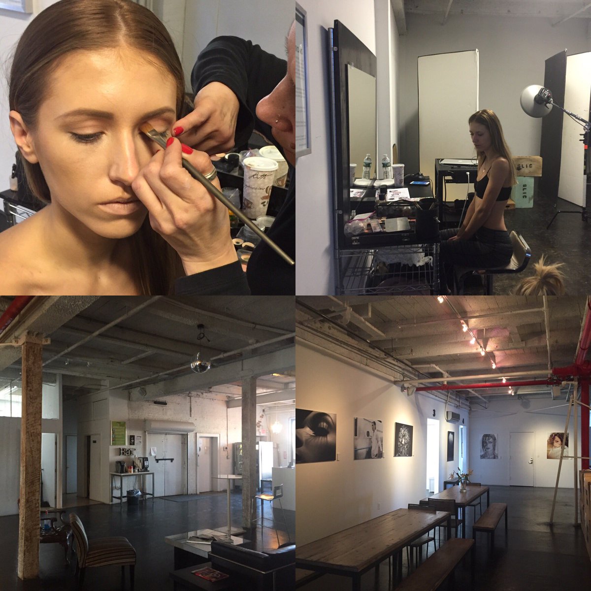 ivonakaplan's tweet photo. Shooting beauty editorial with my polish girls! #agnieszkachoinska💋 #izakusz #photography #beauty #Editorial https://t.co/tpqfiUUsds
