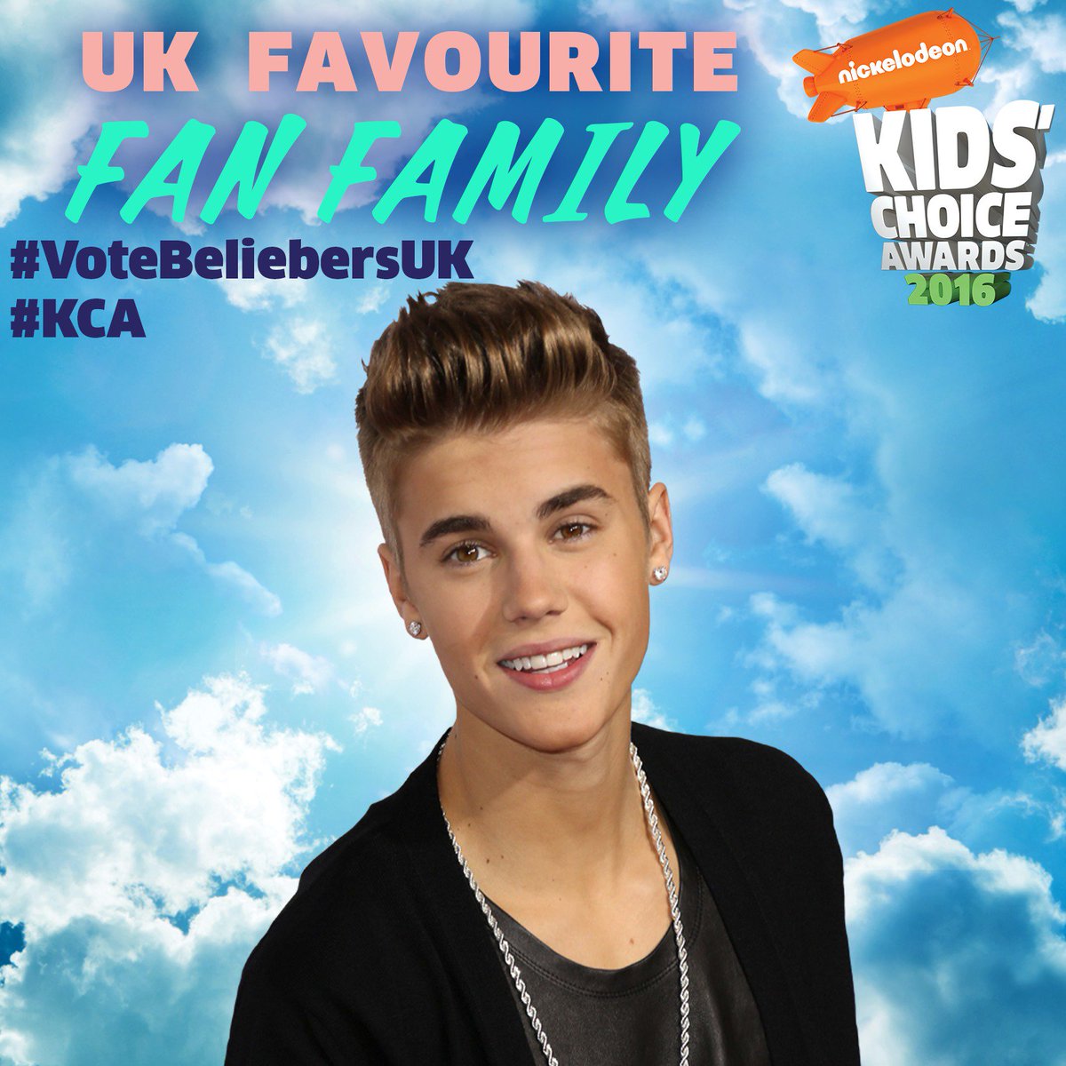 For <a href="/justinbieber/">Justin Bieber</a> use both hashtags #VoteBeliebersUK and #KCA