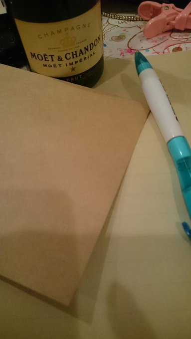 終演後に、お世話になった方々にお手紙を書こうとおもって、いただいたおさけをのみながら楽屋にこもってたんだけど、引退作がBGMにかかってて、となりをみたら、みんなとの思い出の写真張ってあって、、、だめだぁー。泣いてかけない(泣)<a href="/tag/%E3%83%A9%E3%82%A4%E3%83%96%E6%92%AE%E5%BD%B1%E4%BC%9A"class="tags"><span>#ライブ撮影会</span></a>