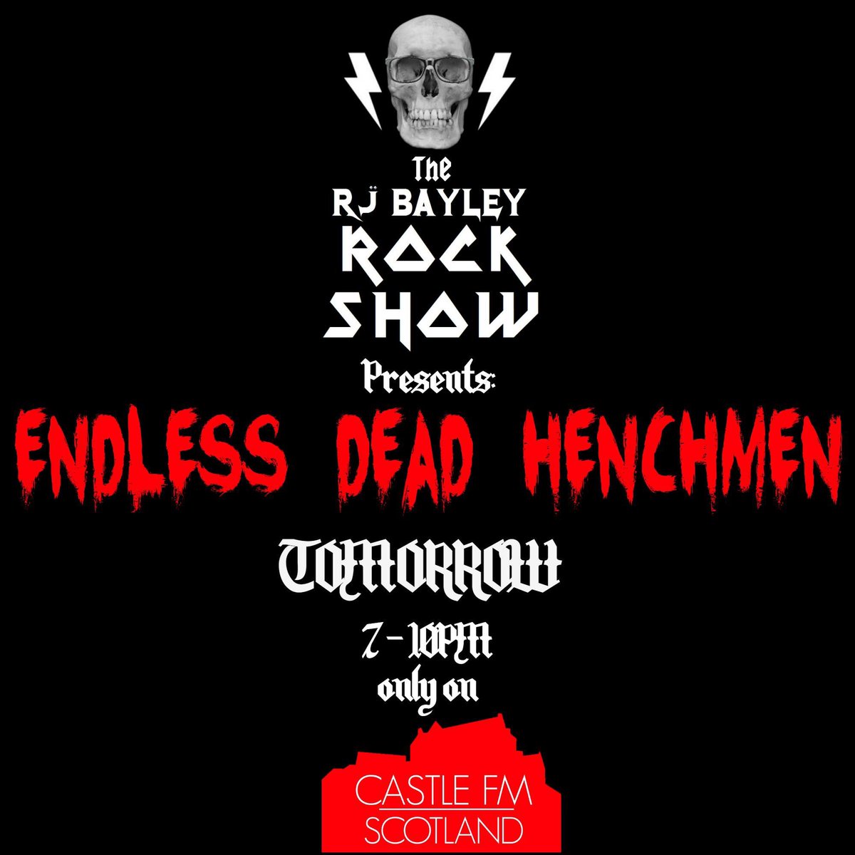 billowl's tweet photo. Let's have a #metaltakeover on The @RJBayley Rock Show on Castle FM Scotland!
#howardKnows 
https://t.co/GiJJPzivU5 https://t.co/4huydqTs6J