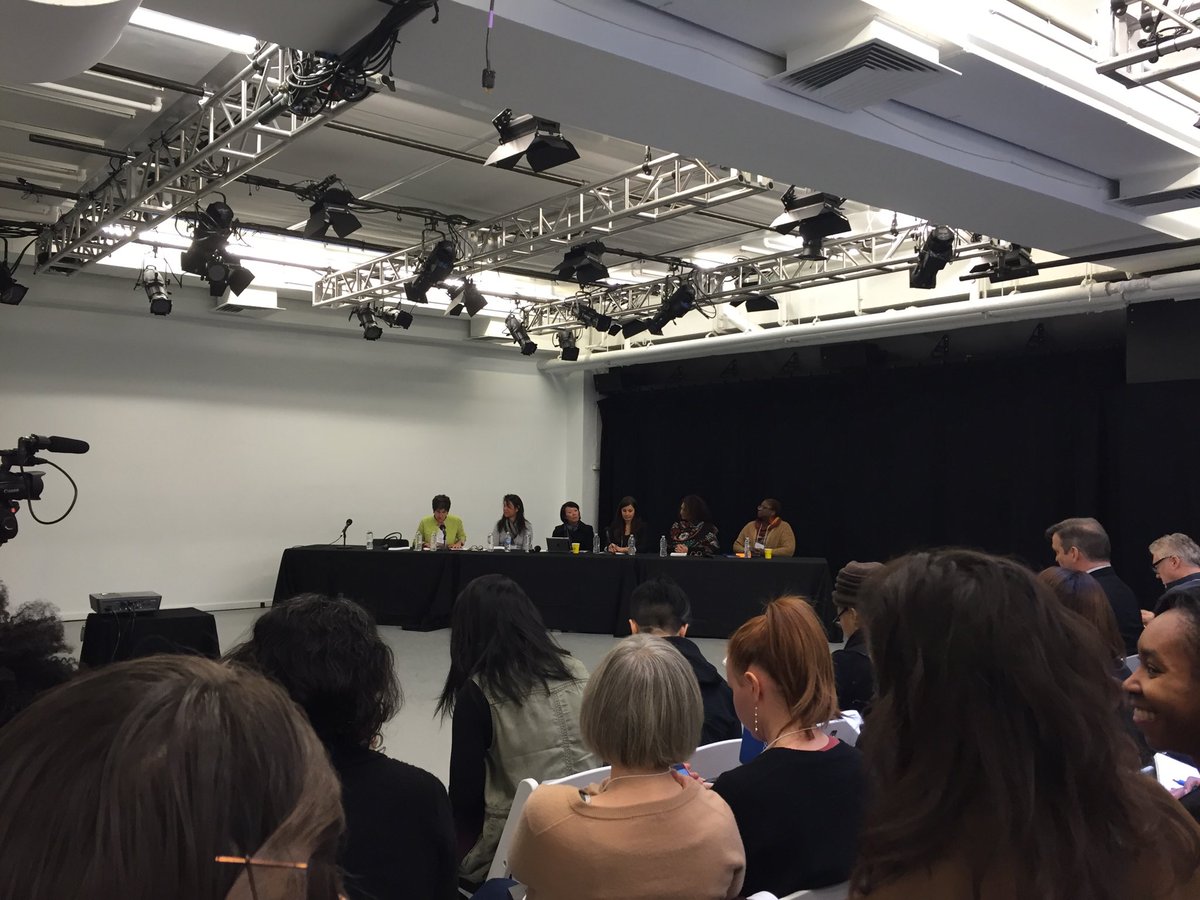 BStewNYC's tweet photo. Talking about how philanthropy can advance racial equity in the arts @DanceNYC #dancesymp https://t.co/dyEJFkTpDj