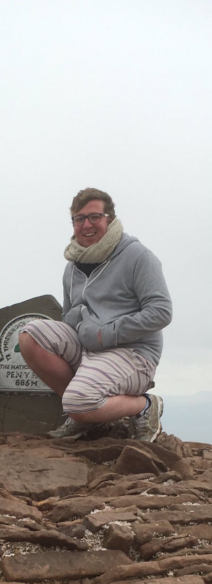 Because, it seemed like a good idea at the time - so did wearing shorts!Not an ACO walk though. #penyfan #february