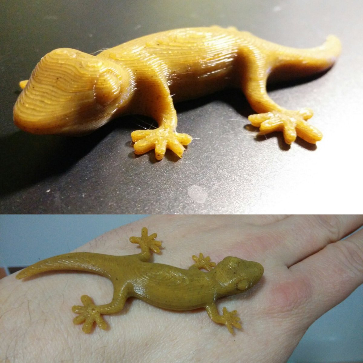 <a href="/3DomUSA/">3Dom USA</a> #buzzed filament #3Dprinting #3dprint  #gecko #lizard