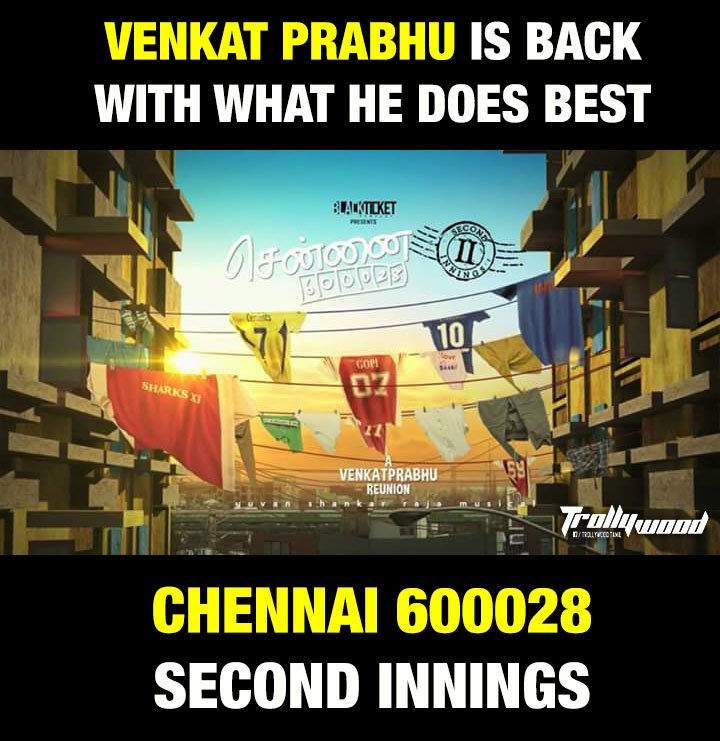 TrollywoodOffl's tweet photo. A Venkat Prabhu Reunion #VP7 https://t.co/4rg1VPyPVj