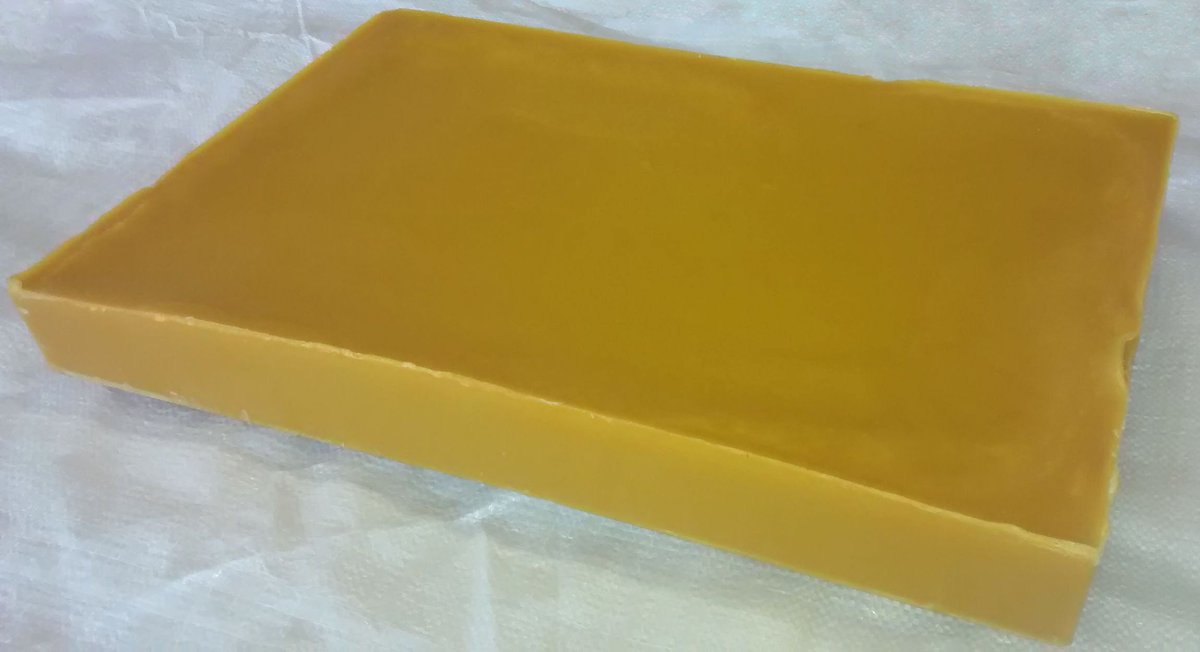AfricanBeeswax's tweet photo. We are now making beeswax slabs, great for easy storage #beeswax #honey #africanbeeswax #wax #honeybee #bee https://t.co/AYRbUYlEW6