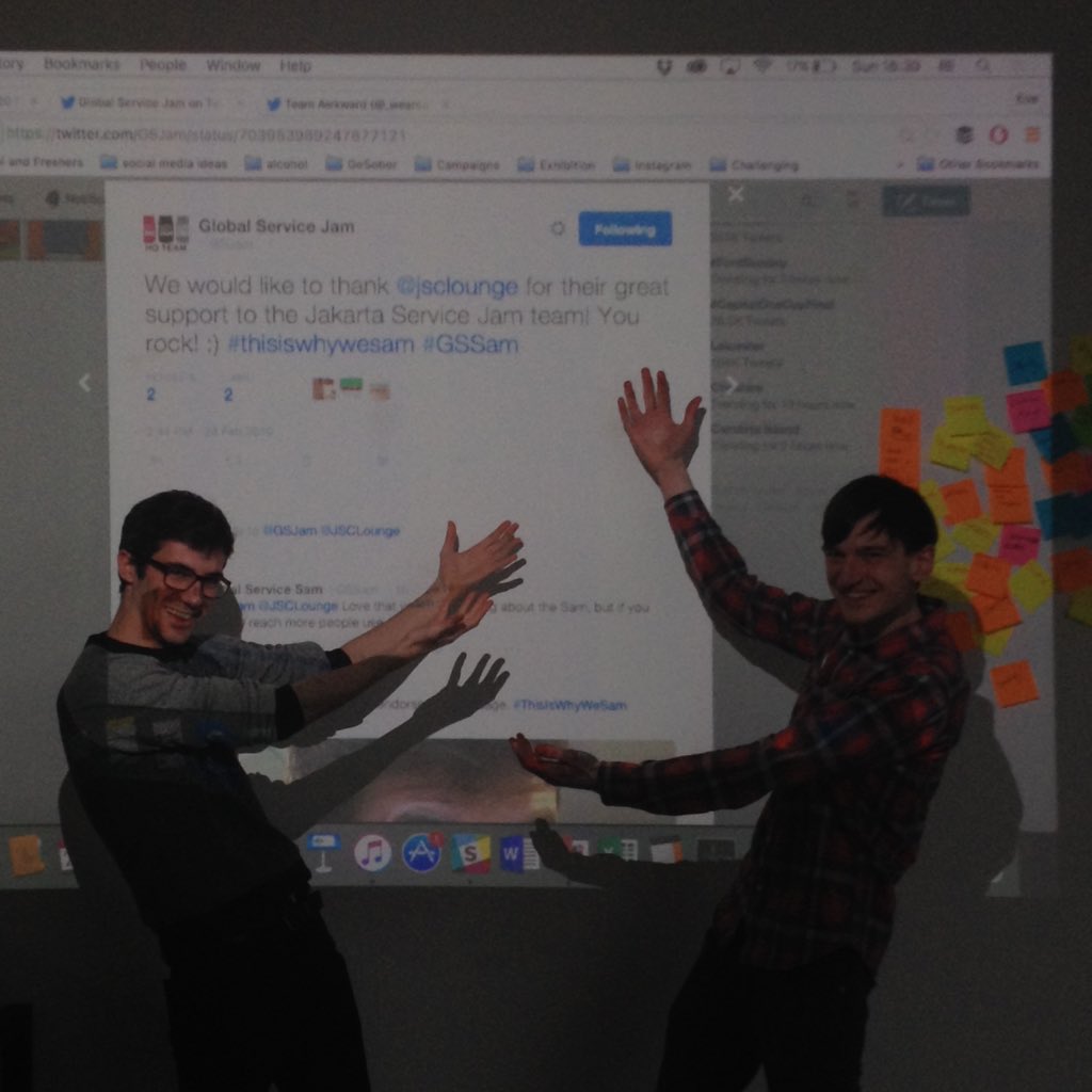 Global Service Sam goes global #GSJam #GSSam #thisiswhywejam #thisiswhywesam