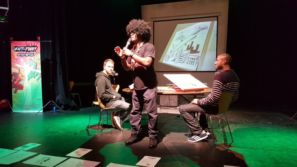 BlkHistStudies's tweet photo. Experiencing my first ever artist battle at the amazing VOC Expo today. #Creativity #Artists @VOCEXPO https://t.co/23xY3YT23K