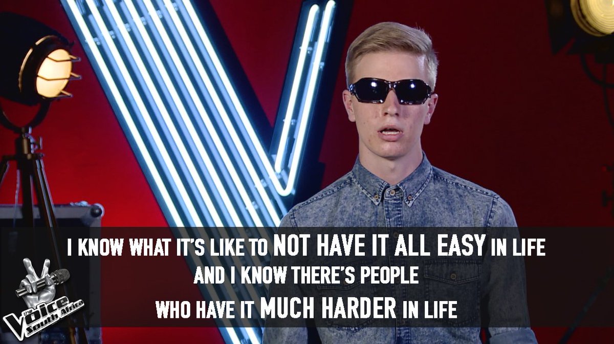 Vernon Barnard's story: bit.ly/1WREgBP #TheVoiceSA