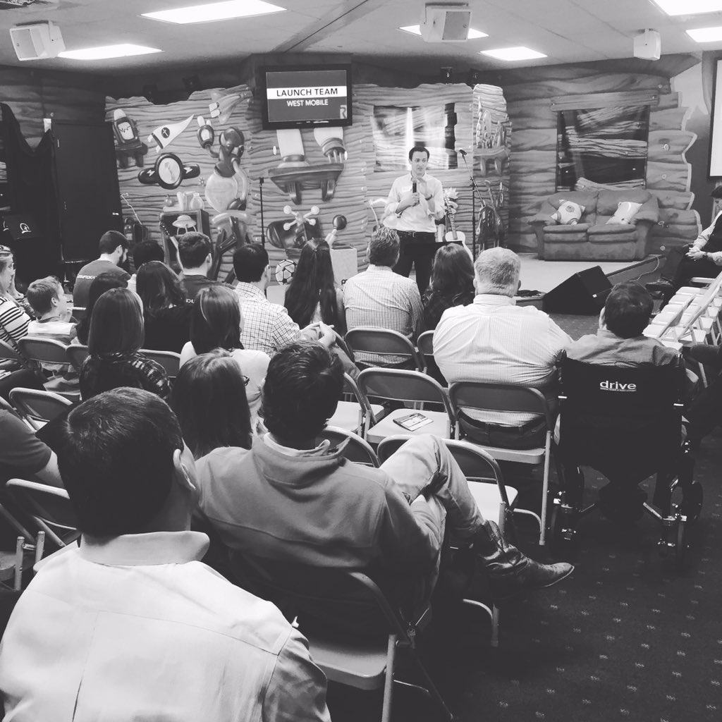 Redemption Church Our West Mobile Launch Team Meeting This Morning Getting Ready For Our First Service Easter Sunday In 4 Weeks T Co Susunymajz