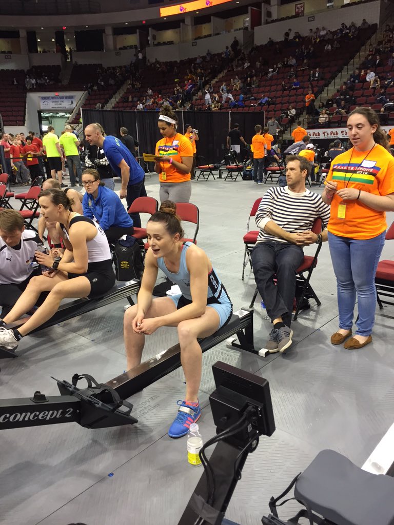 Concept2UK's tweet photo. Robyn Hart-Winks (@robynhartwinks) of @EdinburghUniBC has just won the Women's Open Lwt in 7:06.0! https://t.co/0UpXgNiMqe