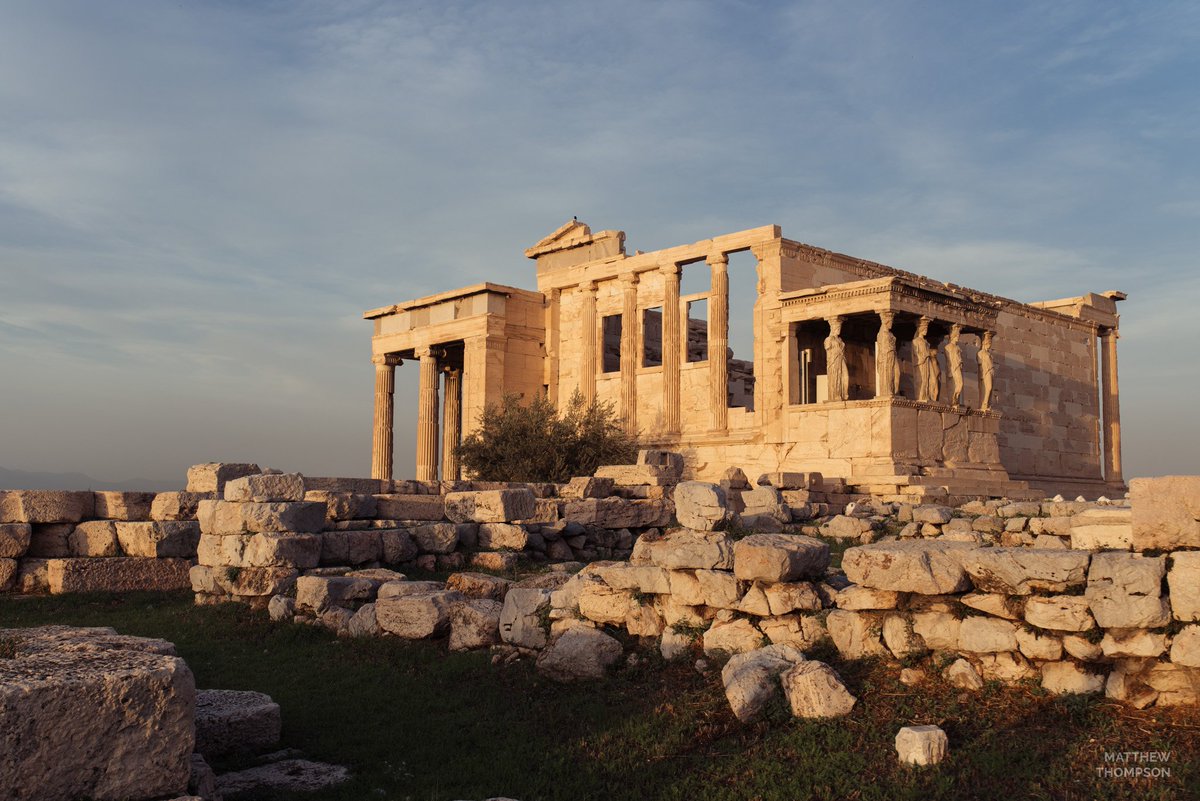 Dr_MattThompson's tweet photo. These spectacular ruins really make you wonder, just how amazing would it have looked at its prime? #greece #athens https://t.co/fnMqqt70eR
