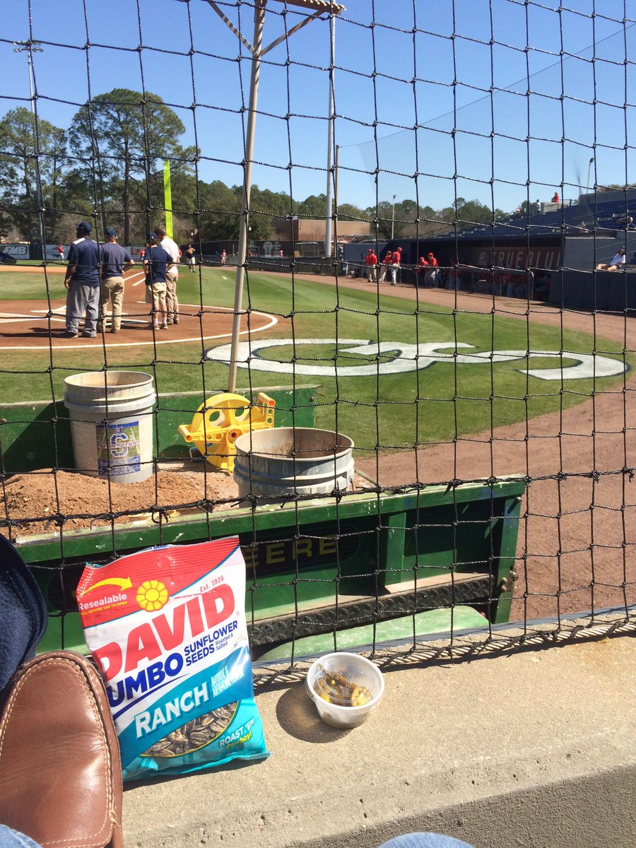 preinhardtgcs's tweet photo. Have my @GametimeSeeds and beautiful weather. It's a great day for @GSAthletics_BSB. #downfront https://t.co/UcBCn1RmLi