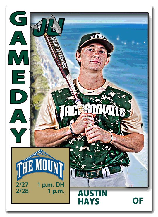 JUBaseball's tweet photo. 30 min. until first pitch against The Mount.
Follow along with us &amp; see what Hays does here: https://t.co/nMypHRkfAR https://t.co/8yAW2tdmXT