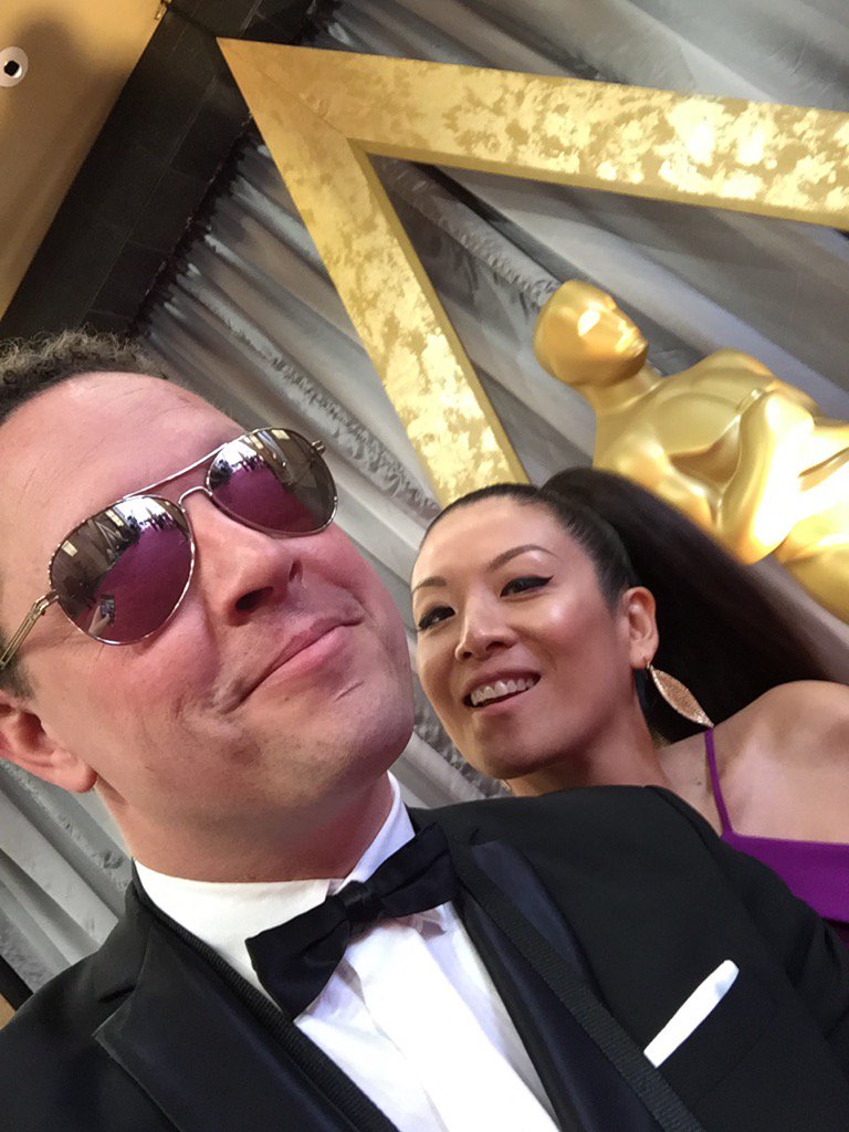 LaineyGossip's tweet photo. An annual tradition. With my boy @DylanMcNiven at the Oscars. #friendsforever https://t.co/ZZnSNSX5Lt