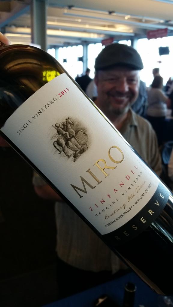 SawyerSommelier's tweet photo. #ZinEx press! The flavorful #zinfandel from @mirocellars @TheZinfandelOrg @AllvinoUSA @nerdstalker @sonomavintners https://t.co/8CyLXNz2Pg