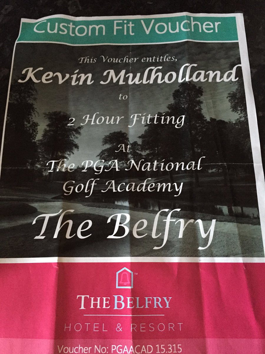 kevmulholland's tweet photo. Great fitting session today @thebelfrypros #callawayapexpro #14yardcarrygained #mackdaddysgrind https://t.co/pzLvFKT2cH