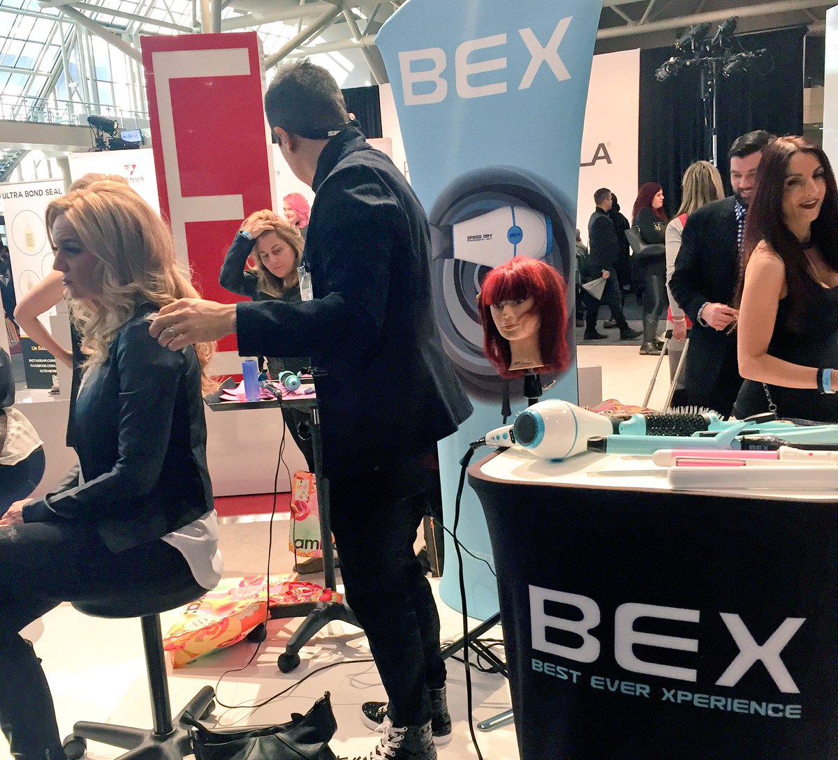 VenusBeautyS's tweet photo. Learn the secret behind Bex Salon Solutions during their live seminar at @ABACanada! #VenusABA https://t.co/l4K8OkNiH8
