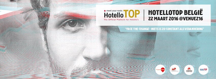 Erik_Wood's tweet photo. @Micemagazinecom mediapartner van @HotelloTOPBE https://t.co/Tg1eJSHegJ @VENUEZ_BE #venuez16 #hotellotop https://t.co/cwoAuF3JlL