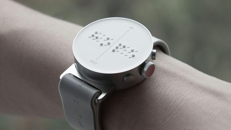 DOT est une montre connectée,en braille pour faciliter le numérique aux malvoyants #HighTech
le-fil-good.fr