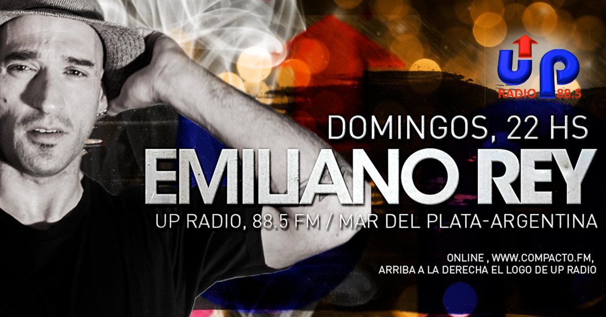 claurrpp's tweet photo. #Argentina #Mardel #MardelPlata #housemusic #Electronica #electronicmusic #fmcompacto #djemilianorey #radio UP RADIO https://t.co/JMKynWGMoi