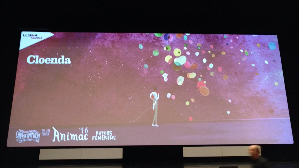 Animac_Lleida's tweet photo. Emocionats per ser presents a la cloenda d'Animac 2016, que començarà en breus instants! #animac2016 https://t.co/gbnMlghNQi