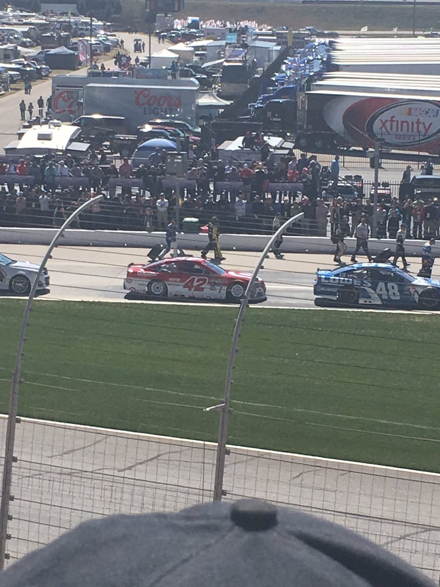 brasilianmorena's tweet photo. The need for speed! Loving it! #Target #42KyleLarson #AtlantaSpeedway https://t.co/k95AHLnGa4