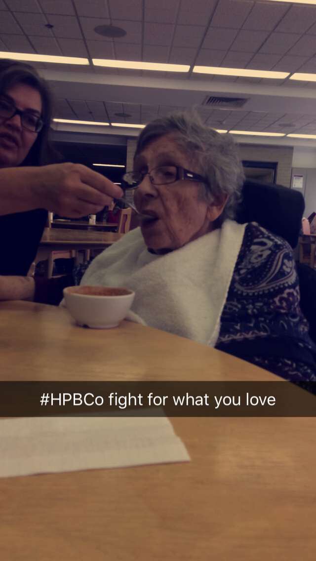 highpointBrand's tweet photo. #HPBCo Fight for what you love! The lady behind the idea #alzheimerawareness https://t.co/gMPQfwdvET