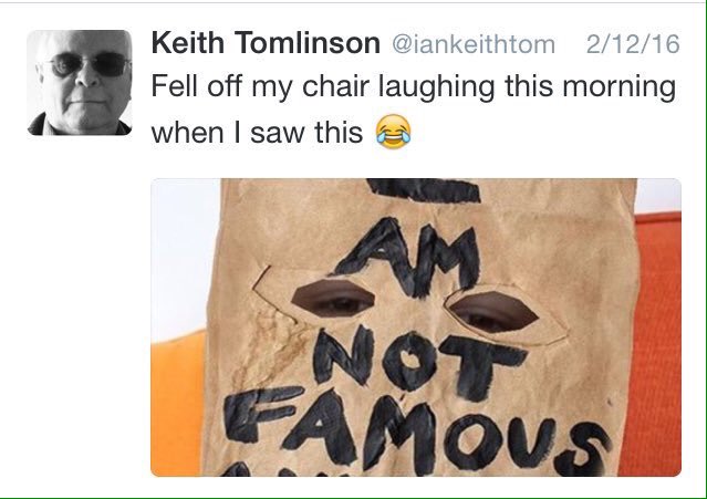 tiimssss's tweet photo. this may be forgetten after a while, but the incredible person he was will never fail on making me smile  #RIPKeith https://t.co/80j0Rqfaj3