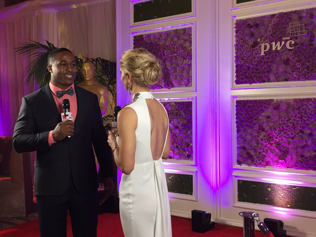 PwCUS's tweet image. Are you watching the #PwCRedCarpet? &quot;Try to be ready. If you can dream it, you can achieve it&quot; says @AWilliamson54