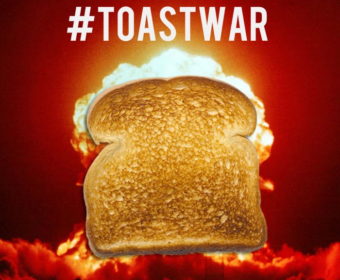 ManyATrueNerd's tweet photo. WE BUILT THIS CITY ON #TOASTWAR https://t.co/POfcKgcjFX
