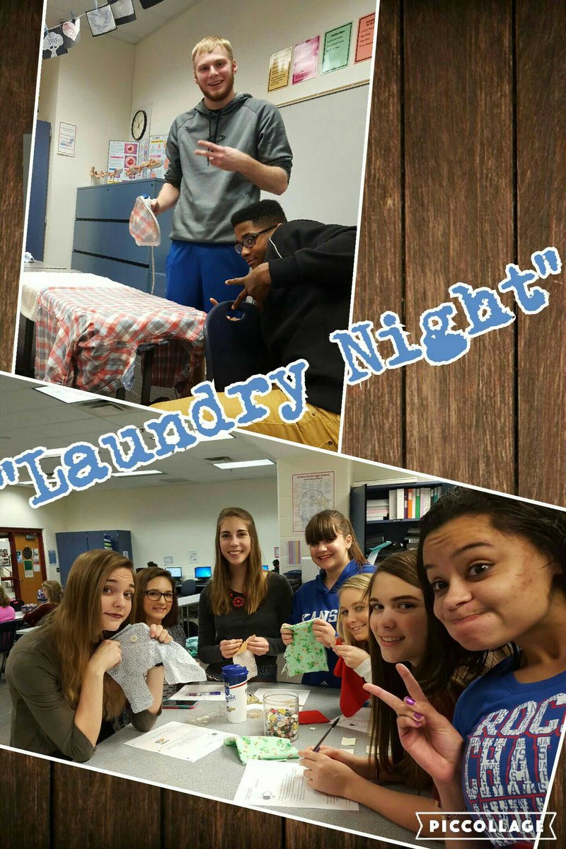 ONFACS's tweet image. IHS (hour 6)- Cooper, Eric, &amp;amp; the "Ladies". "Laundry Night" rotations. 
#buttonsewing  #stainremoval #ironing
