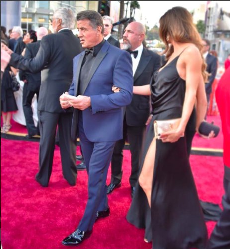 TVyNovelasMex's tweet photo. El gran actor #SylvesterStallone en los #Oscars  #OscarTVyN https://t.co/lTni8Gsfpt