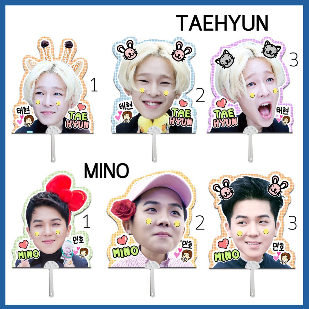 groofystore's tweet photo. ฝากรีหน่อยนะค้า😘 พัด WINNER ค้าาา💙 อันละ60บาทอิอิ DM มาได้เลยค้า💕 #WINNER #Sentimental1stWin https://t.co/DqcN69uReK