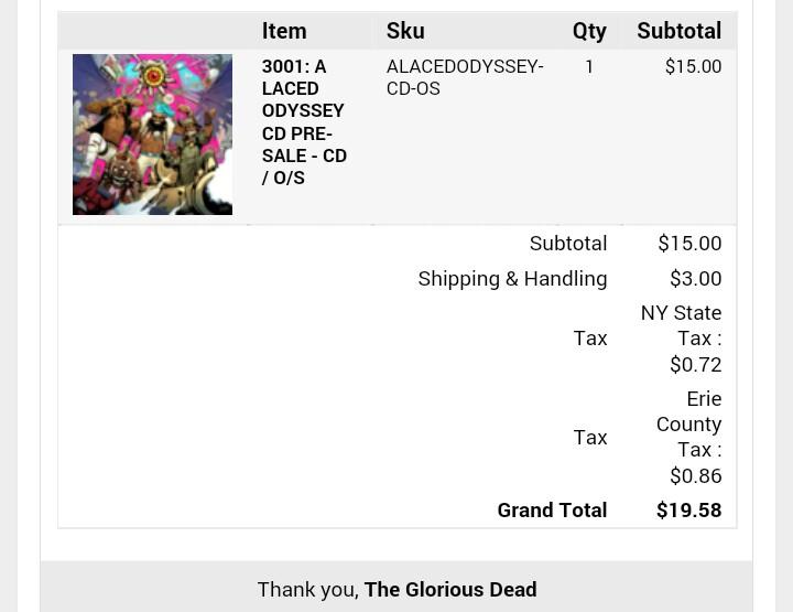 JaworskiRich's tweet photo. @FlatbushZombies Got that hard copy a day after the release, NEEEEED it before my trip to Florida 3-13 #24hourdrive https://t.co/hOdRlRWsyf