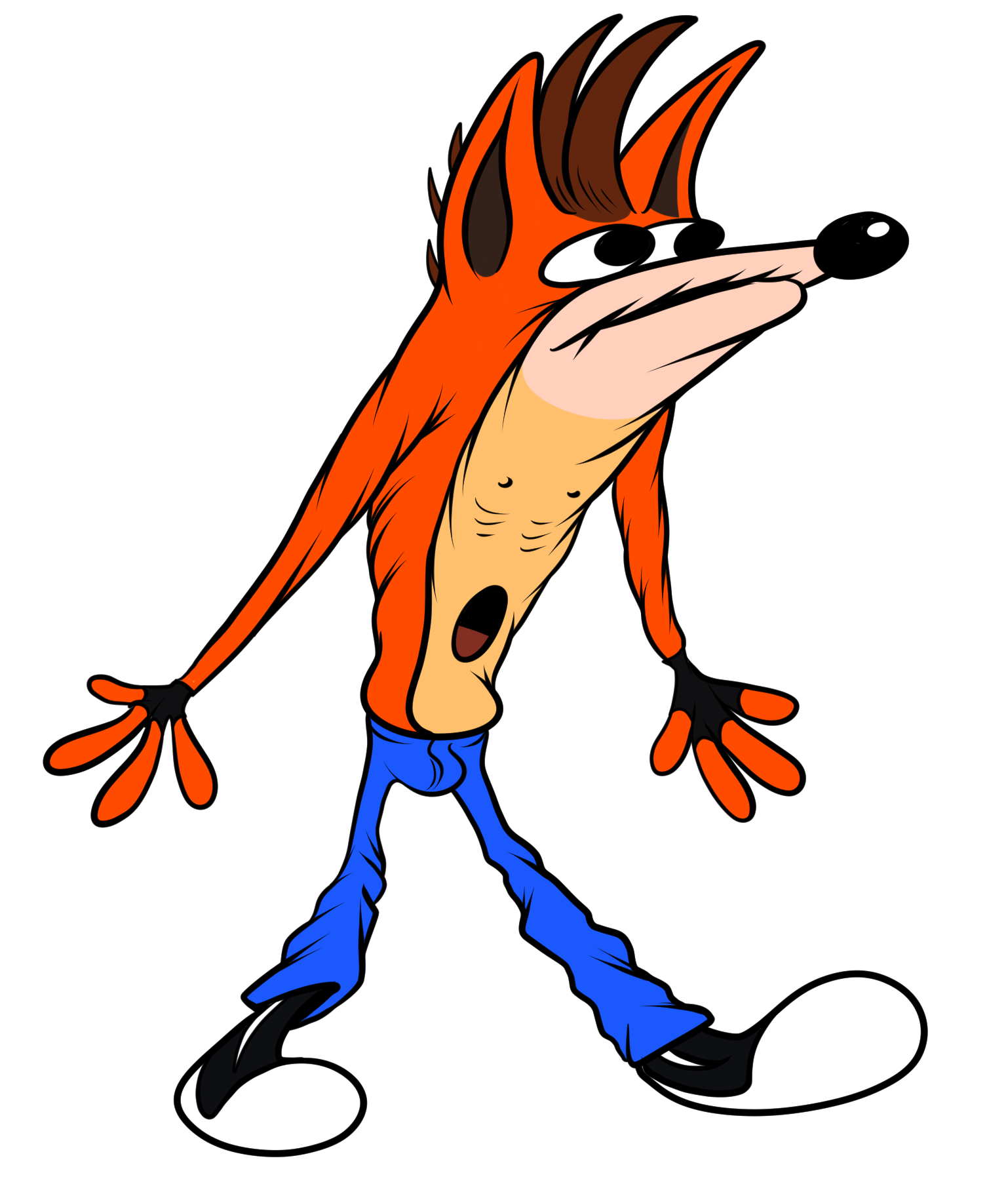 Crash's redesign is for the remake is kind of off | IGN Boards