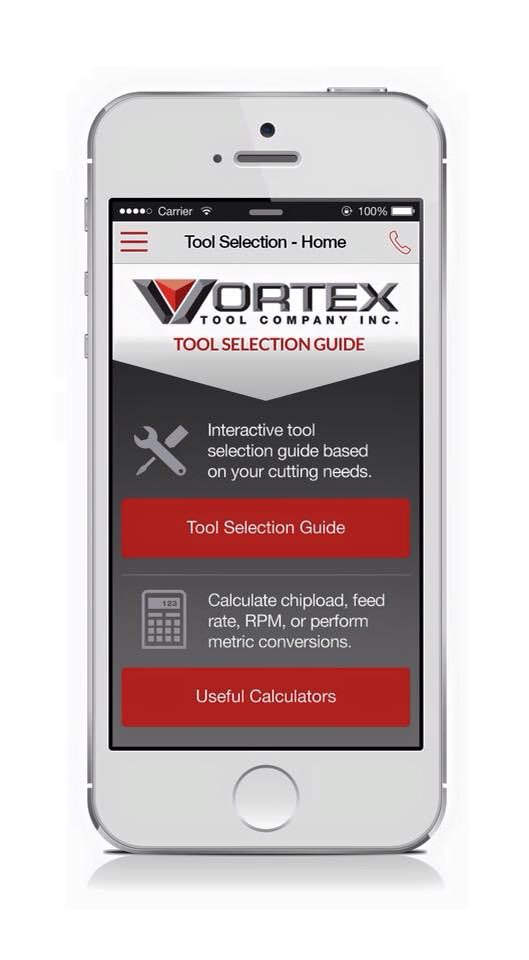 Vortextool's tweet photo. @TheCADCAMForum @Vortextool new router bit selector app at the App Store vortextool,com https://t.co/qdgWpLxXo7