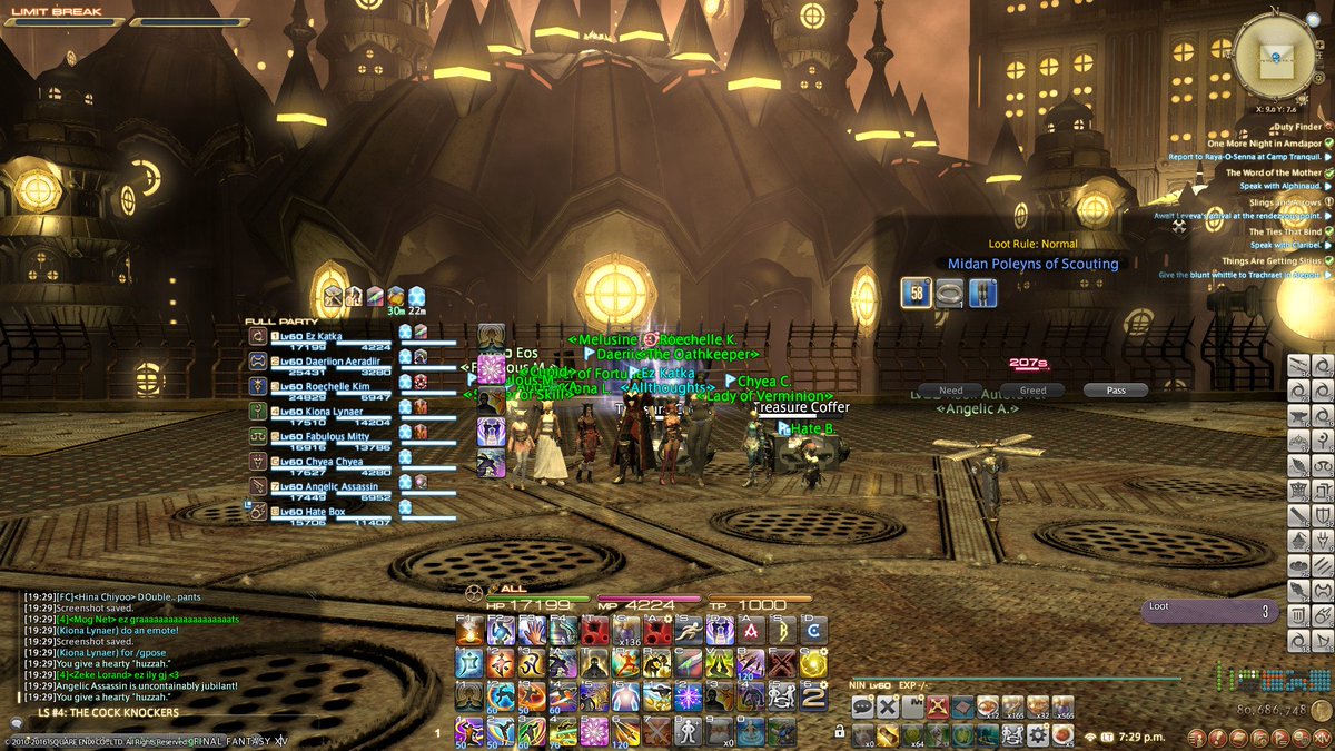 Elysium Ffxiv 16 02 28 19 28 Est 16 02 29 9 28 Jst Team Kpop s Clear 機工城アレキサンダー零式 律動編3層 2pt目クリア Ffxiv Ff14 T Co Yxpfuhbjcl