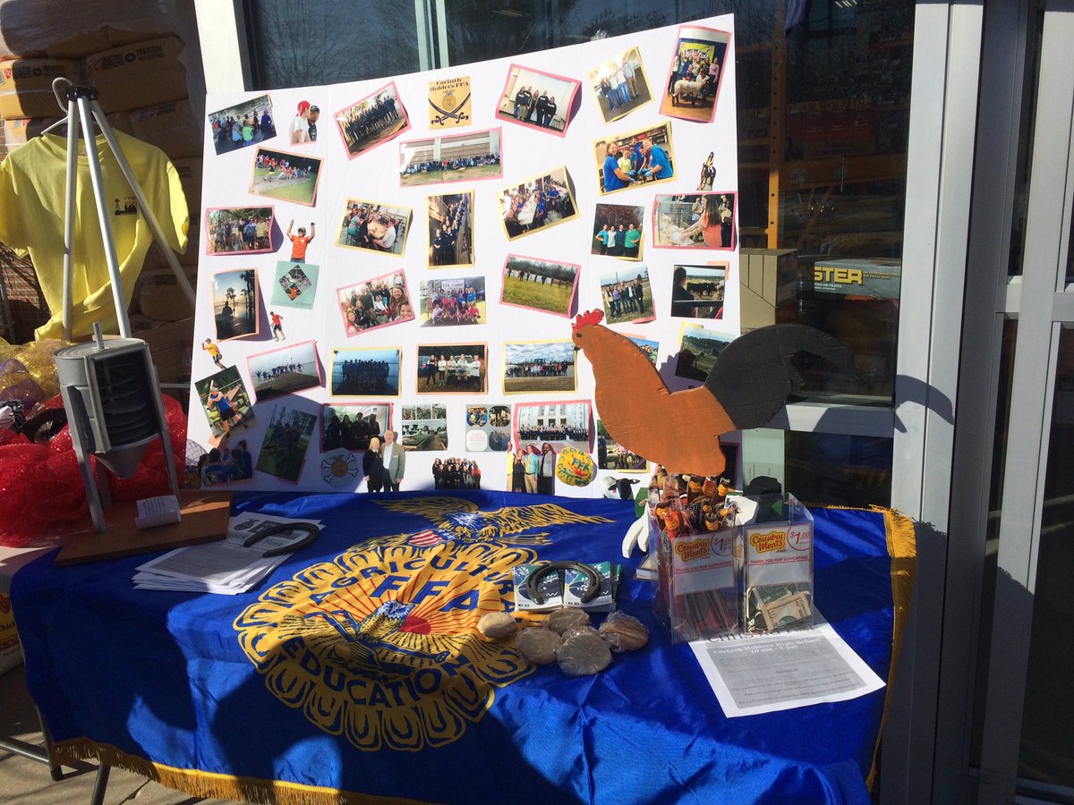 aedwards098's tweet photo. Come check us out at Tractor Supply in Knightdale! #chhsffa https://t.co/9XX2DcHTH5