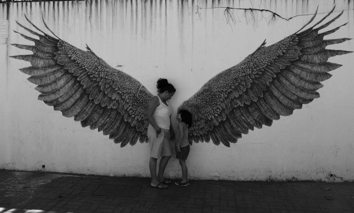 Gracias @InnaModja #Wingsforall #WingsforMexico #Streetart #Wingsforfreedom #Zihuatanejo