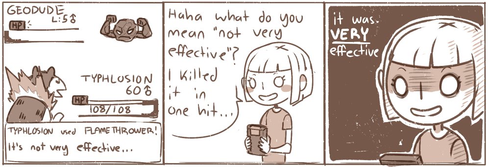 Everyones been posting their first pokemon memories and theyre all super cute but mines just --