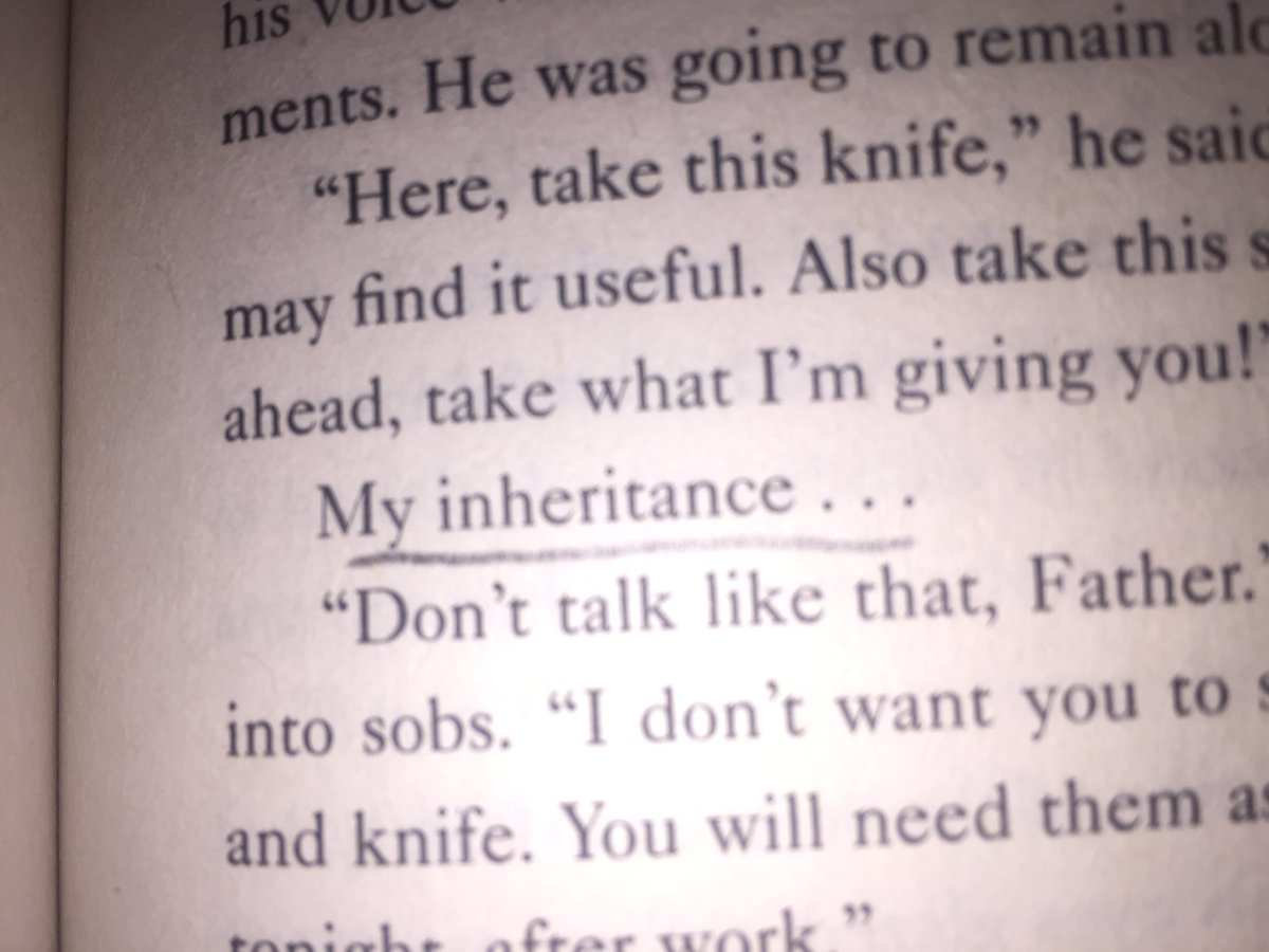 kfor1426's tweet photo. It's astounding how much dread can be pushed into two little words without losing any of its depth/power #bronke3 https://t.co/UdJWHGsTPA