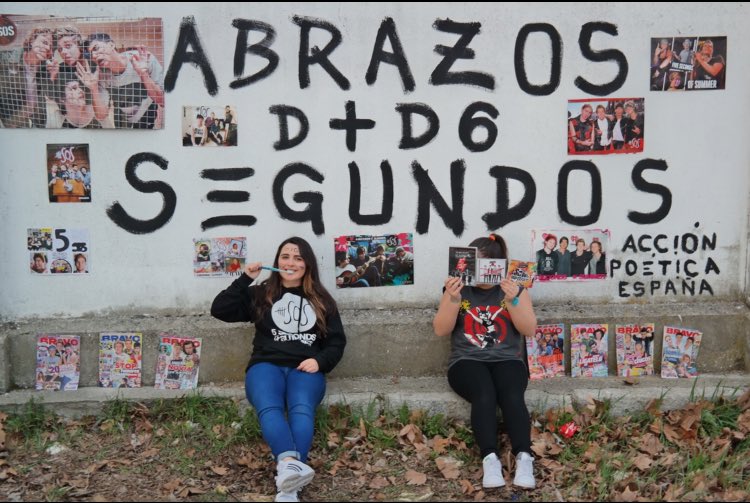 saradoyu60's tweet photo. @LiveNationES @5SOS @Merur18 #5SOSFanMad Juntas por un sueño, que nuestros abrazos D+ D6 segundos (2/2) https://t.co/Upd5GKCKws