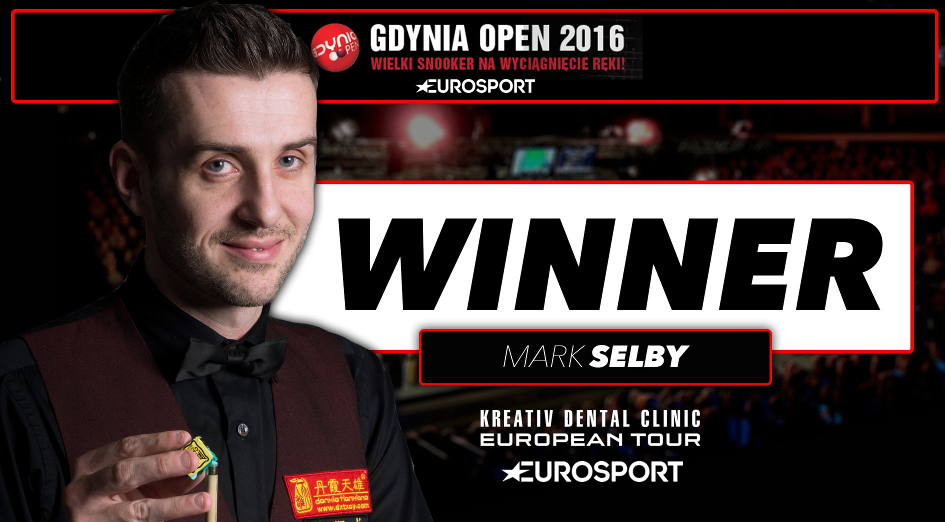 توییتر/ World Snooker Tour در توییتر «WINNER Mark Selby beats Martin Gould 4-1 in the final to win the 2016 #GdyniaOpen! 🇵🇱 Congratulations Mark! 🃏 