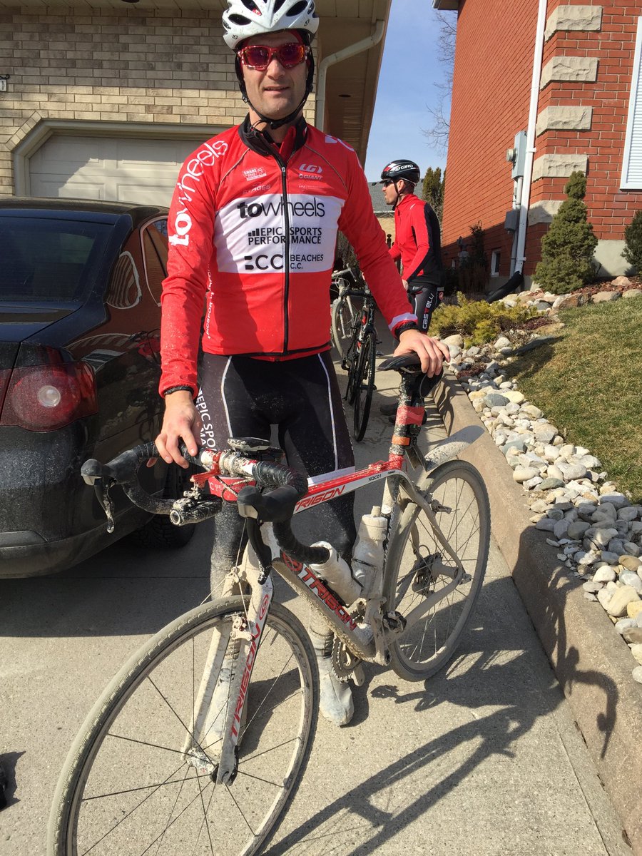 london_chrisp's tweet photo. Who else was out preparing for the @Paris2Ancaster race today?  I sure was :-) #TWESPBCC #ILikeItDirty https://t.co/jbsIdBhazK