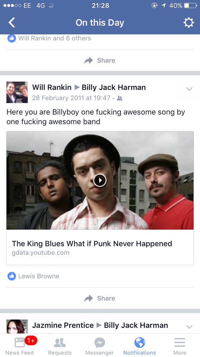 5 years ago today, my friend introduced me to <a href="/kingblues/">The King Blues</a>. God Bless you @Willyman95