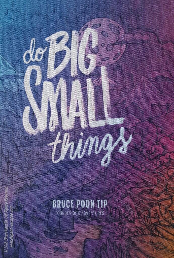 VacationShari's tweet photo. Lucky enough to get this new book by .@brucepoontip months before it's US release .@gadventures #dobigsmallthings https://t.co/fbOa17ii4I