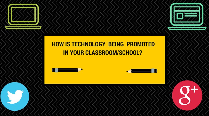 MusicalNanci's tweet image. Q1: How is technology being promoted in your classroom/school?  #PGEdTech